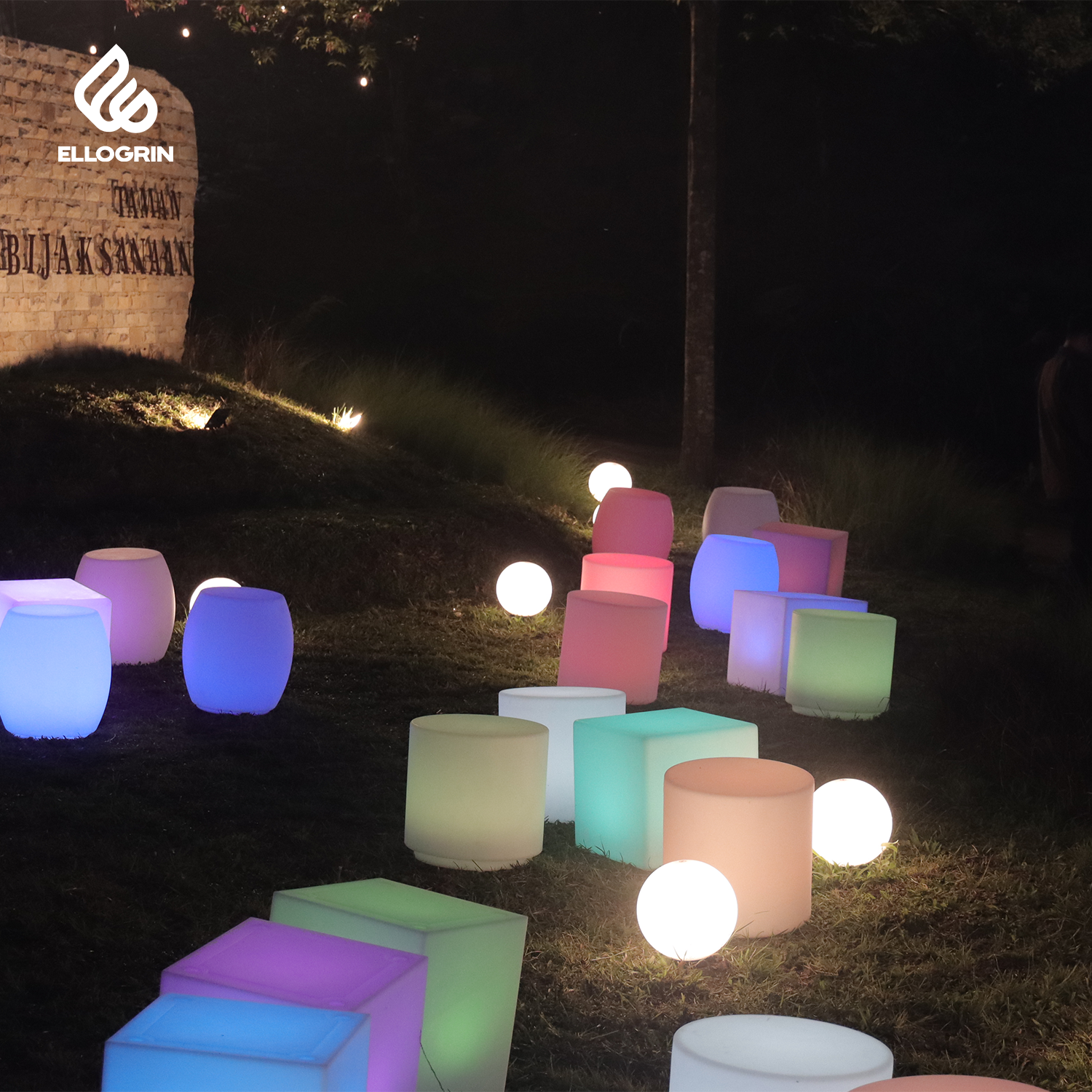 Kursi LED Silinder Cylo - Gambar 8