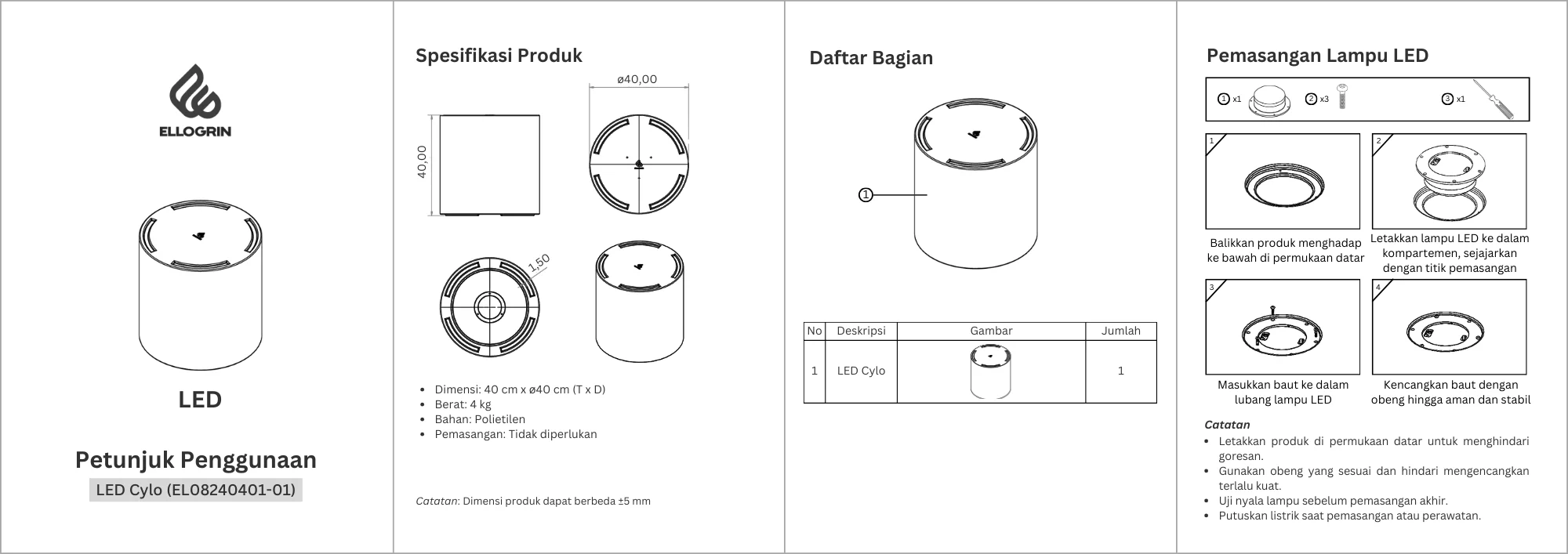 LED Furniture Cylo