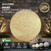 Mars Lampu Taman Bulat Bola