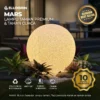 Lampu taman bulat mars