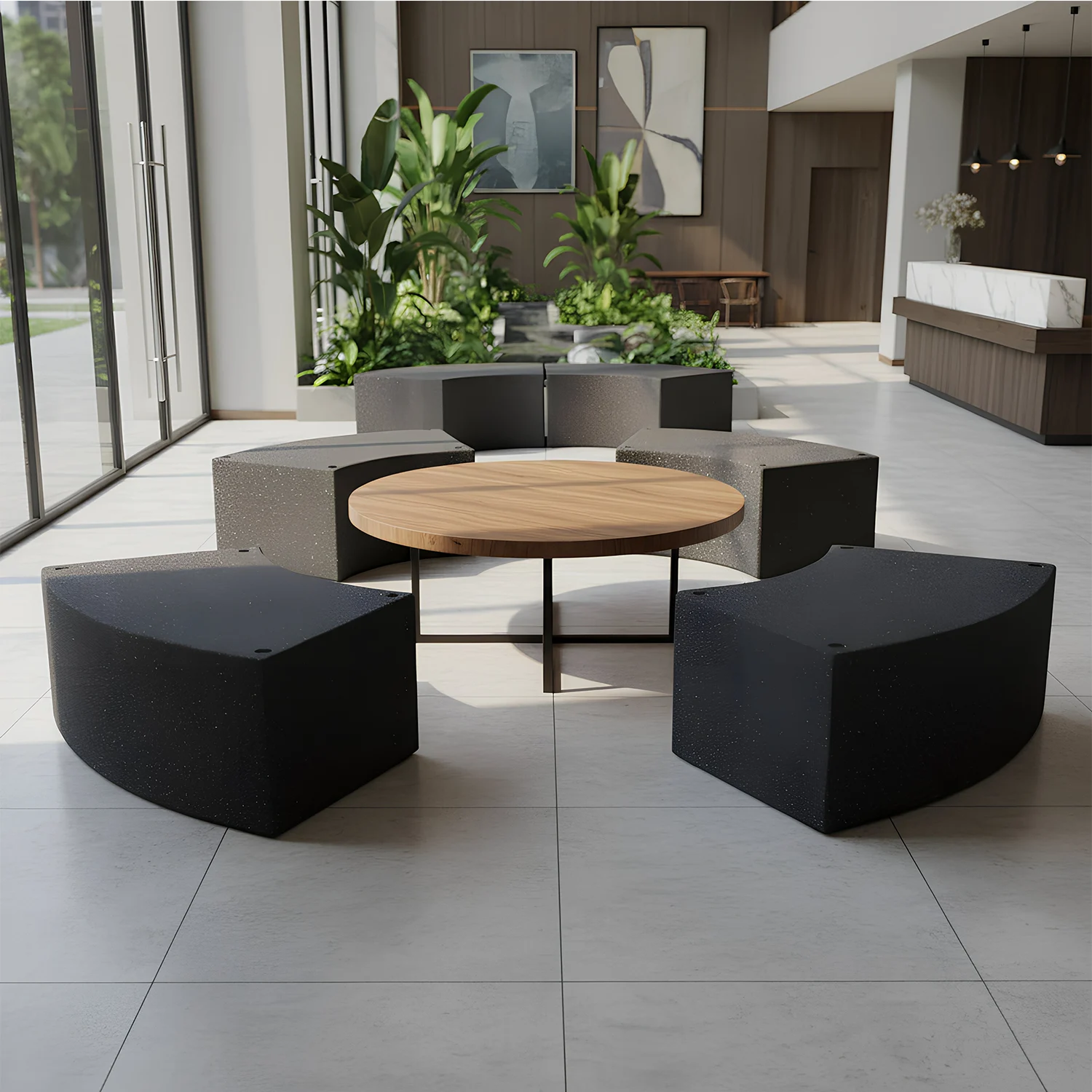 kursi modular minimalist circa seat ellogrin