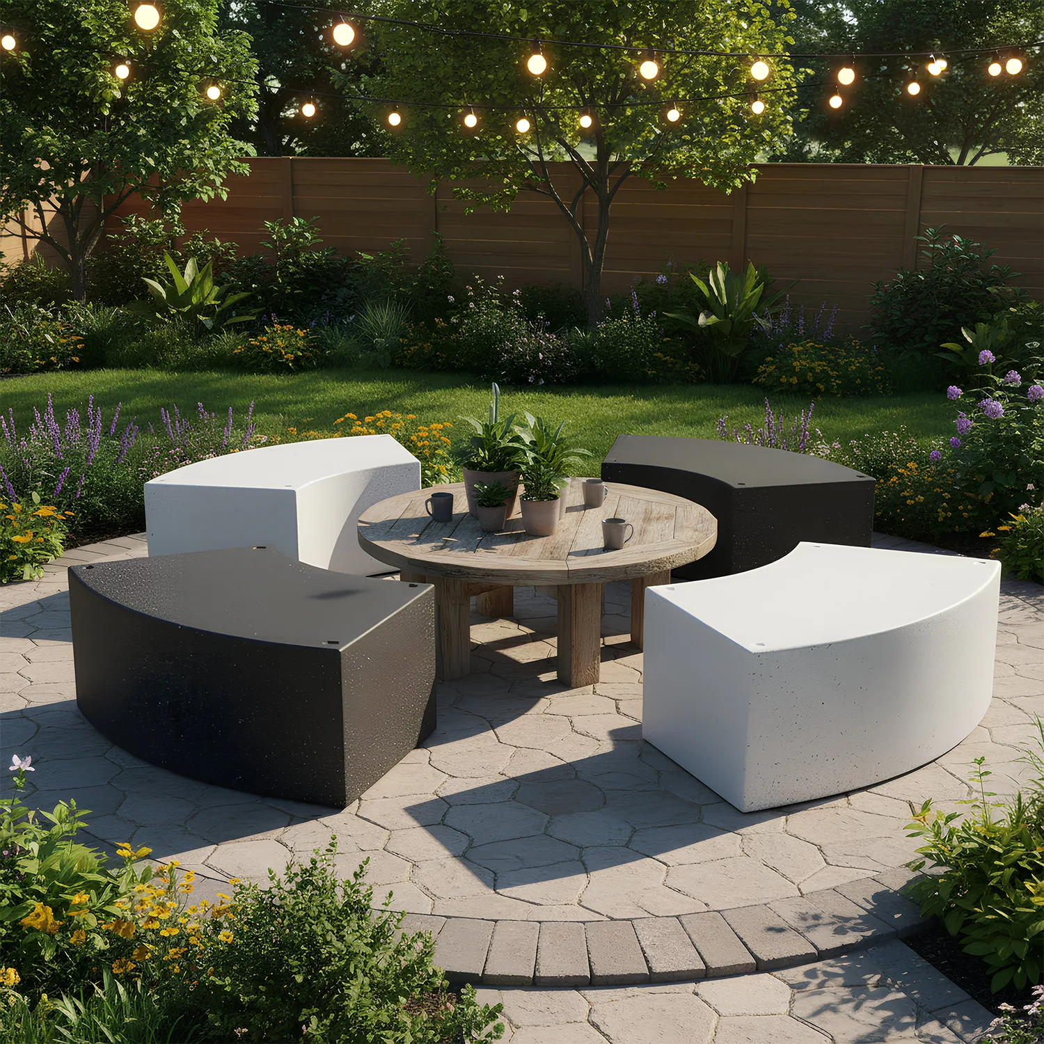 kursi modular minimalist circa seat ellogrin