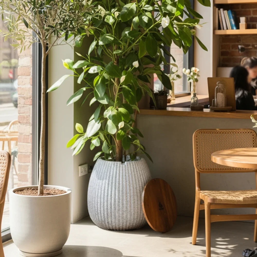 Planter Pot Tanaman Circa Table Ellogrin