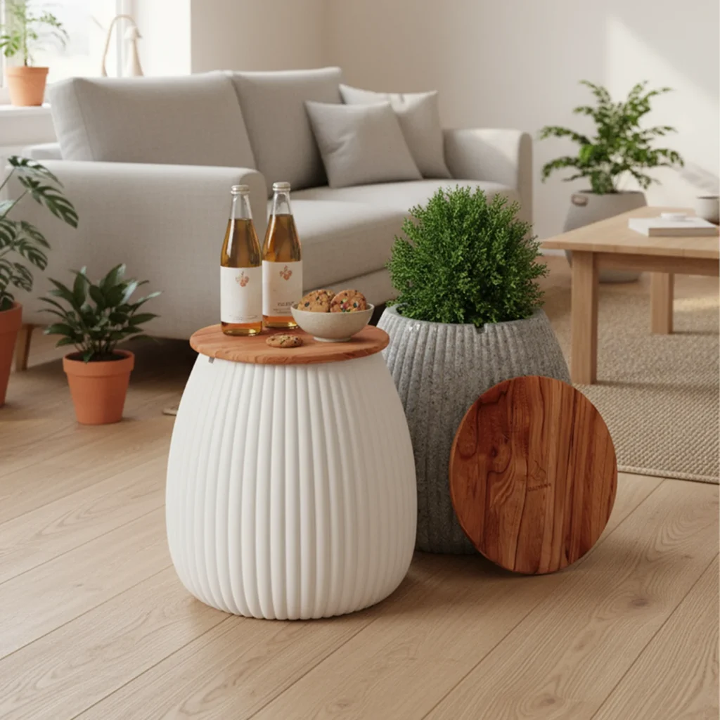 Planter Pot Tanaman Circa Table Ellogrin