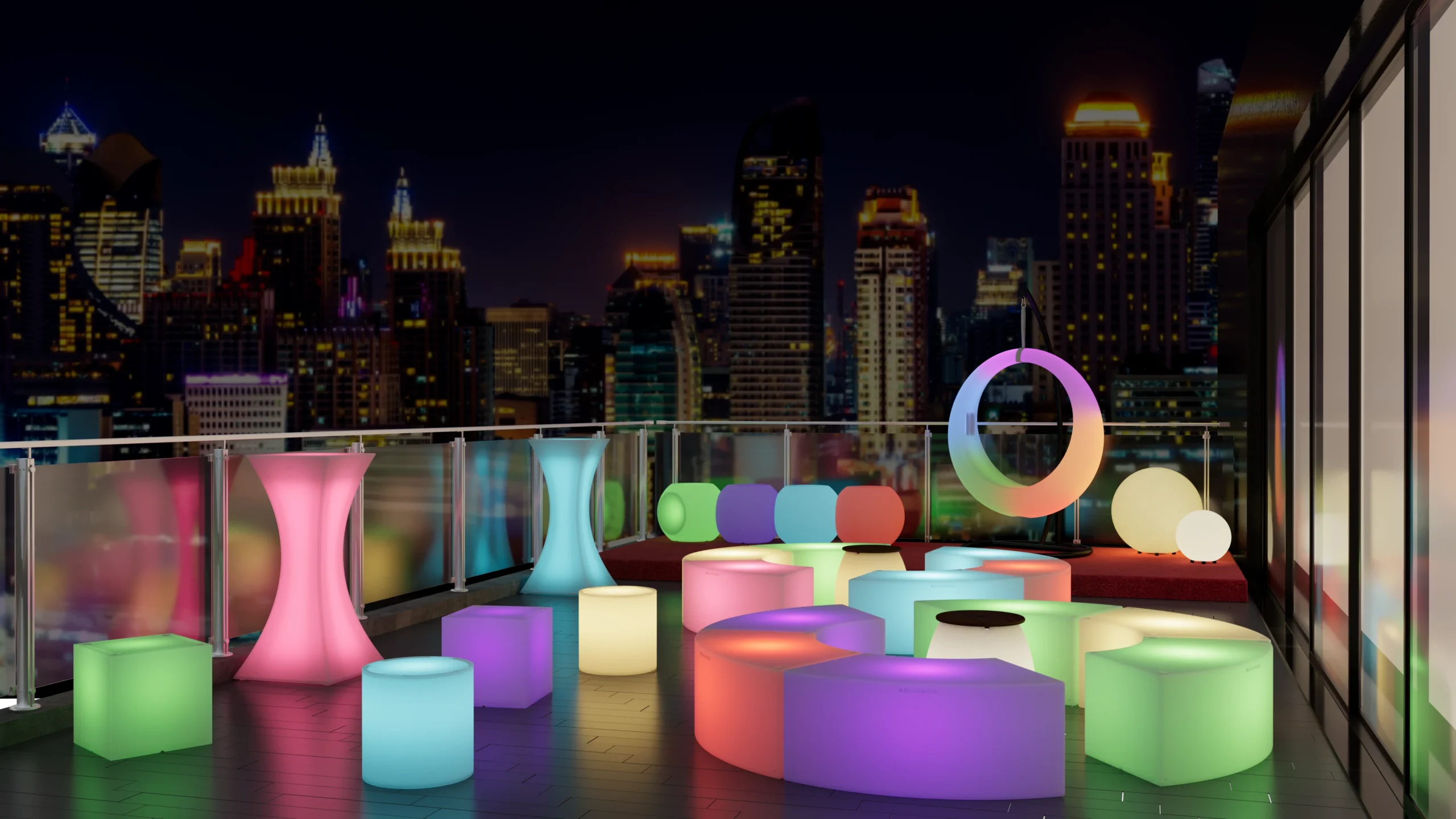 LED Furniture by Ellogrin
