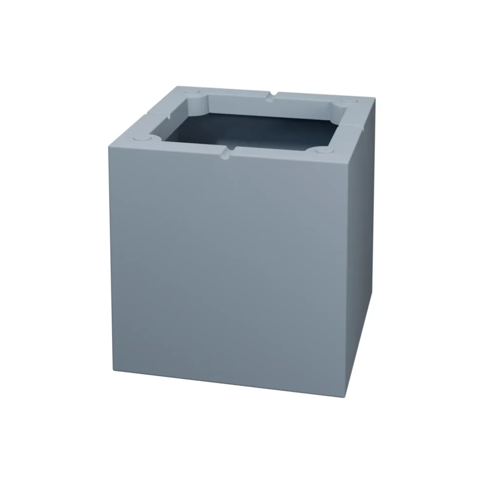 Pot Tanaman Minimalist Cubic Ellogrin