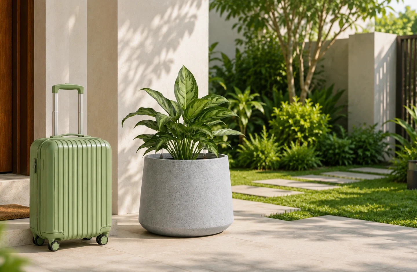 Pot Self Watering Untuk Kamu Yang Sering Traveling